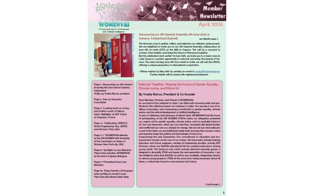 Newsletter – April 2026